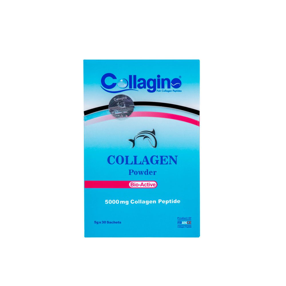 کلاژن ساشه5000م-کلاژينو فرانسه (آبي) 30عددي